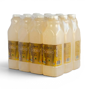 Paquete de 12 Jugos de Aloe Vera Natural Flor de Aloe