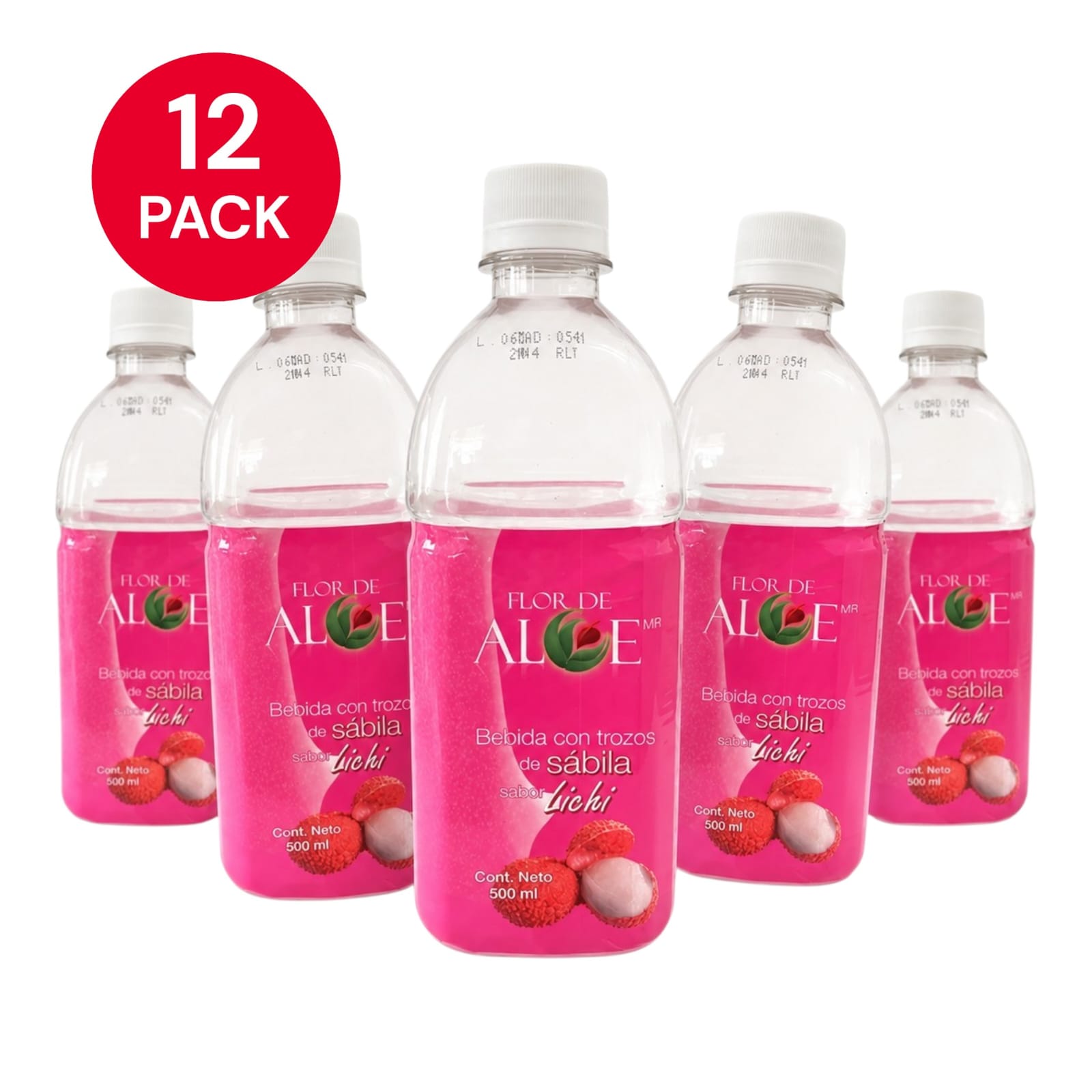 AGUA SABOR LICHI 12 PACK