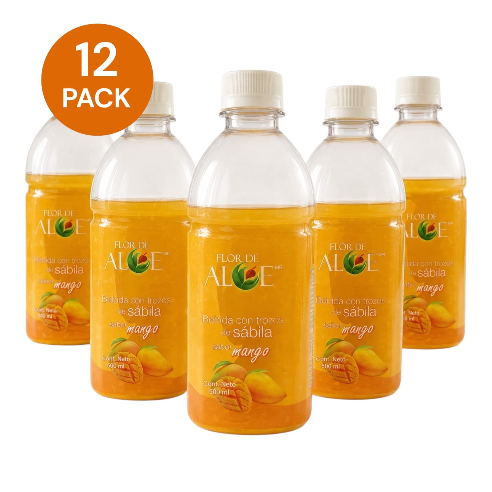 AGUA SABOR MANGO 12 PACK