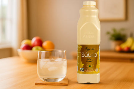 Jugo de Sábila Natural 99% Aloe Vera 12 Pack 1L | Flor de Aloe