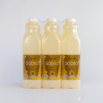Paquete de 3 Jugos de sábila natural Flor de Aloe