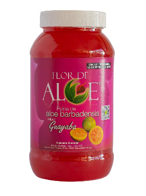 Pulpa de sábila sabor guayaba