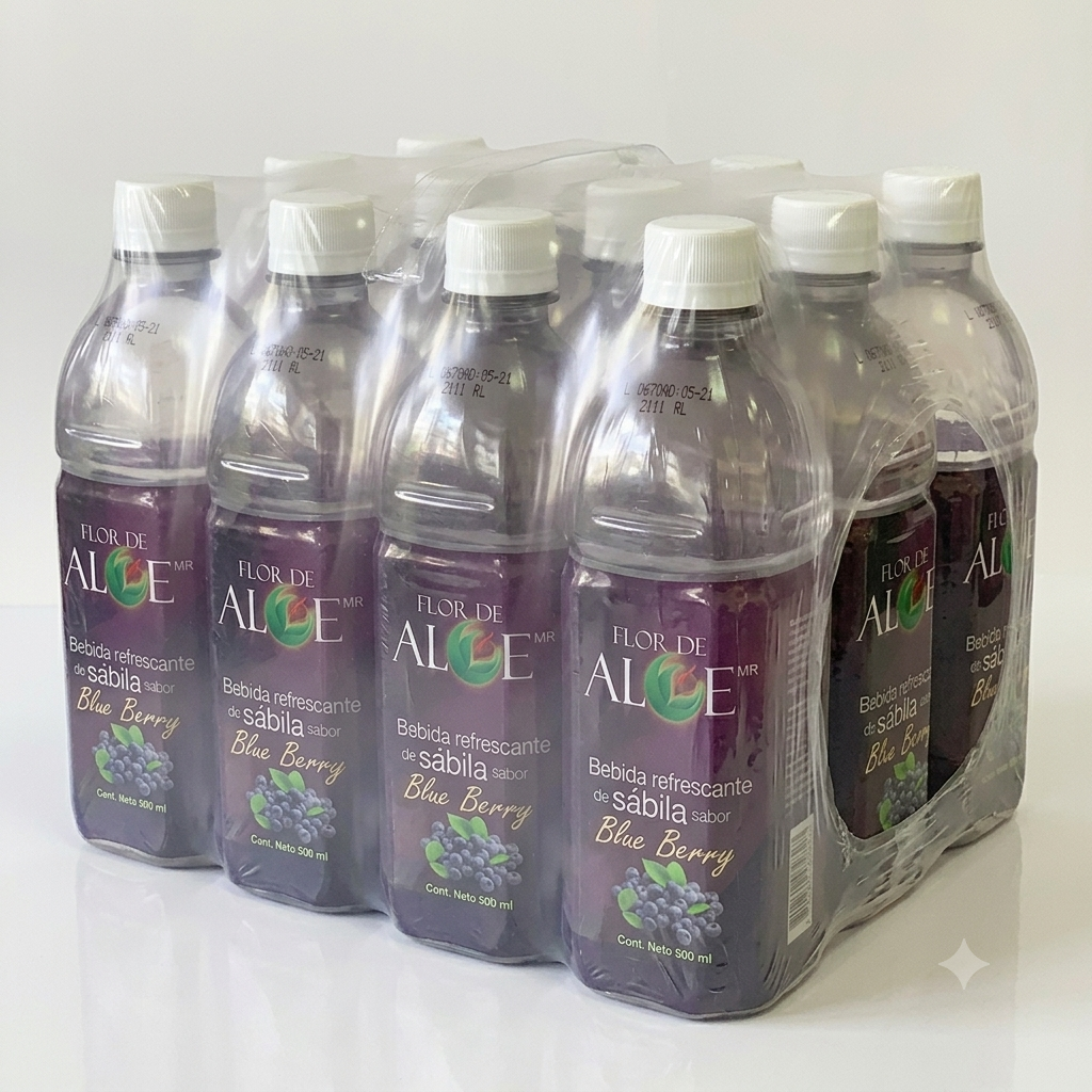 AGUA SABOR BLUEBERRY 12 PACK