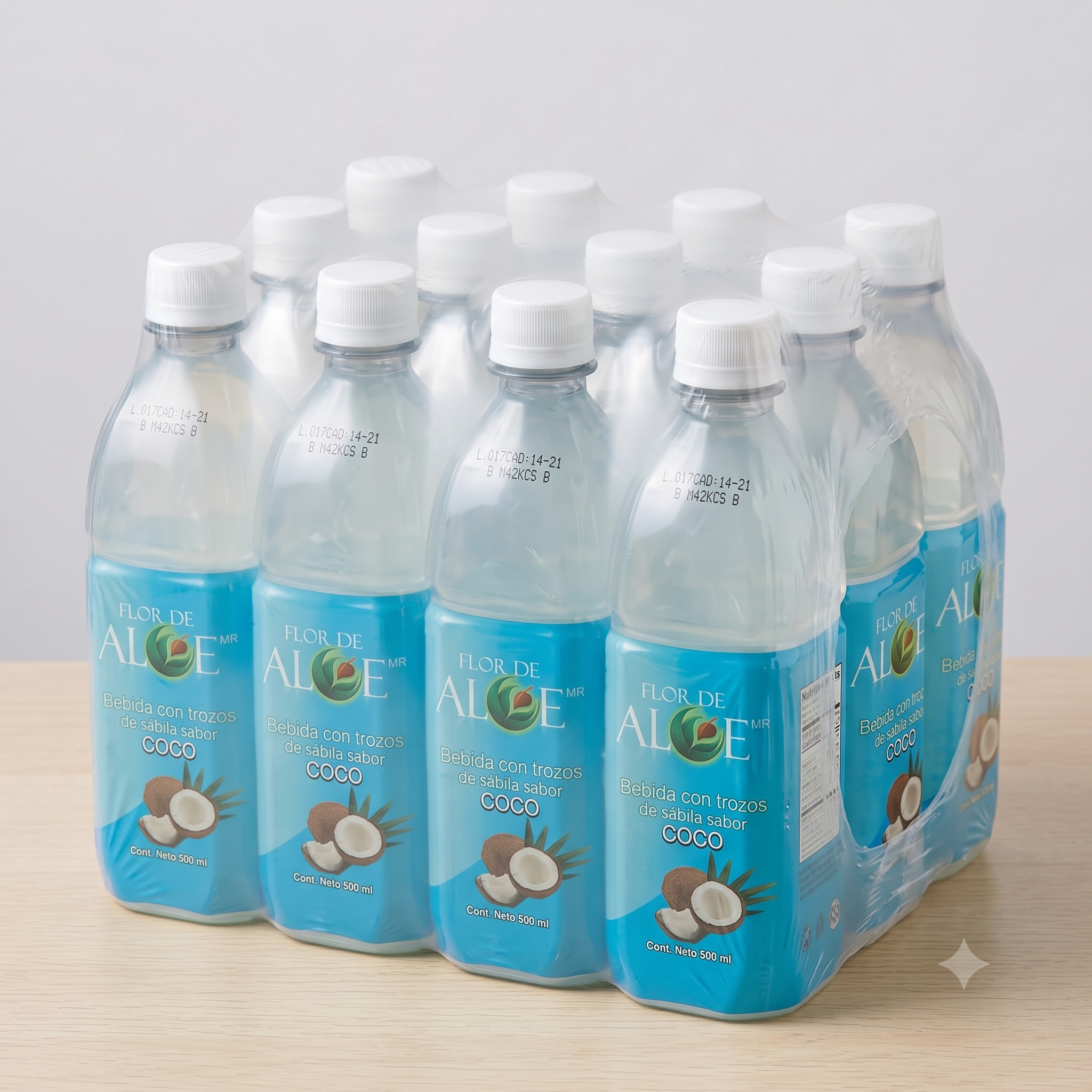 AGUA SABOR COCO 12 PACK