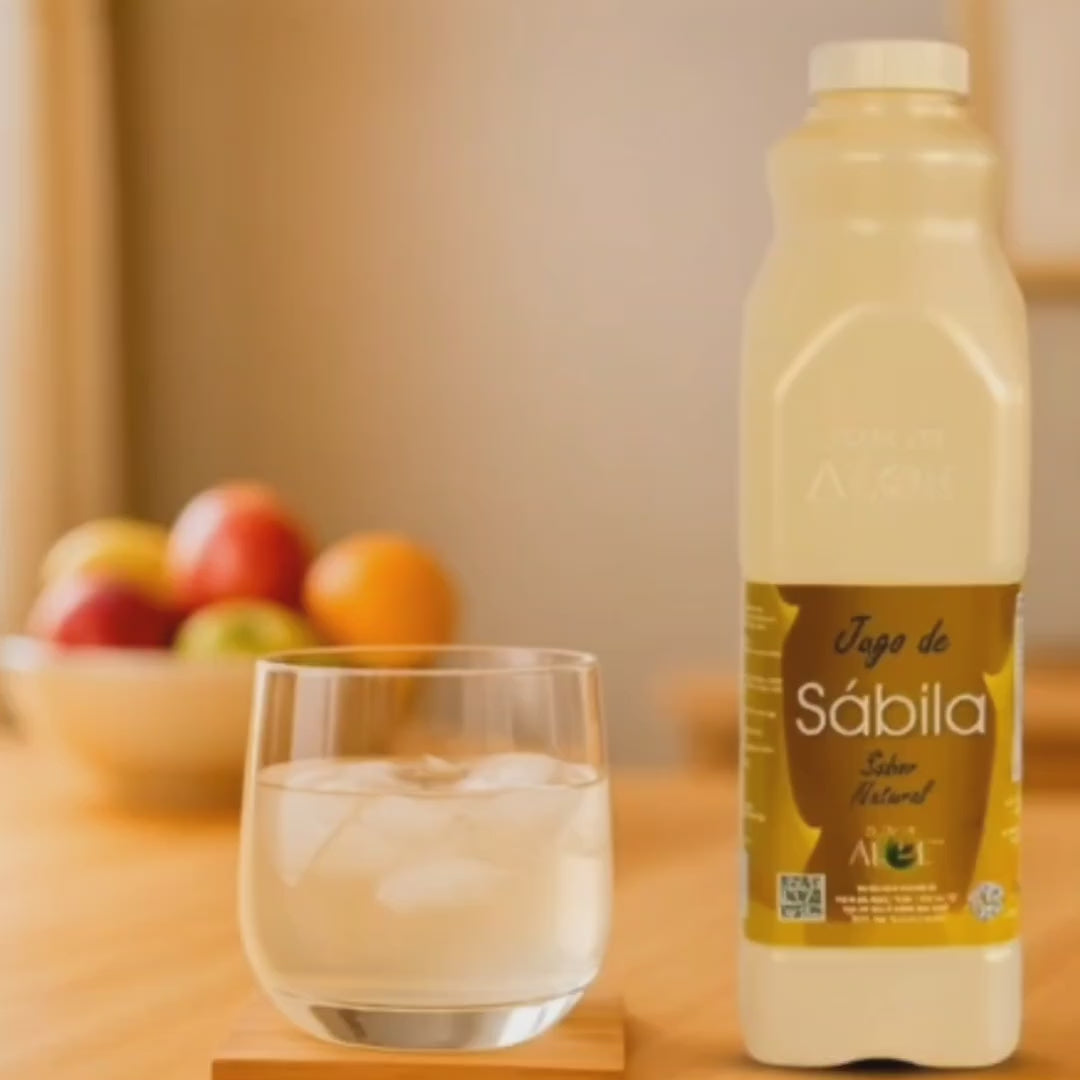 Jugo de Sábila Natural 99% Aloe Vera 1 Litro | Flor de Aloe